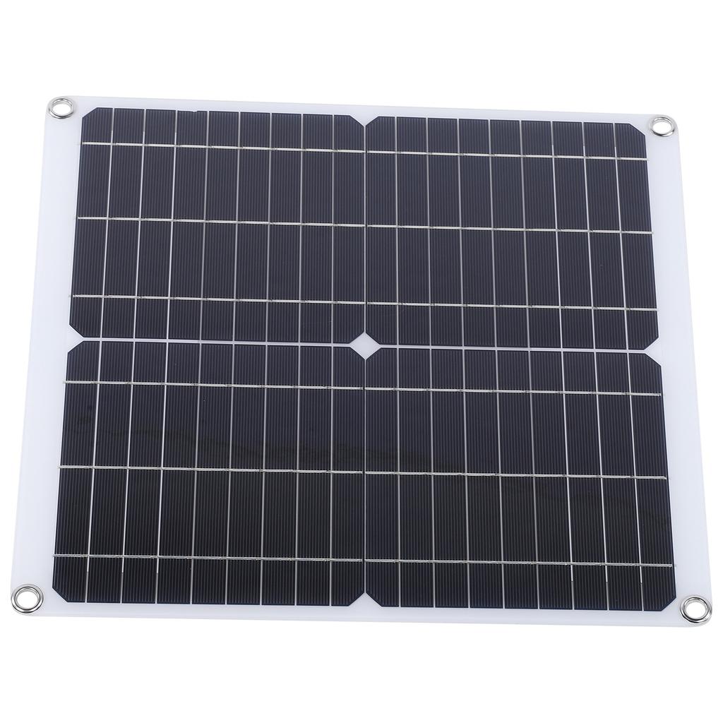 20W 18V Solar Panel Dual USB Output Outdoor Portable Mobile Phone Battery Charger