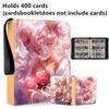 400pcs/900pcs Sailor Moon Card Album Book Folder 4/9 Card Slots Collections Zipper Double Pocket Zipper Card Binder Holder