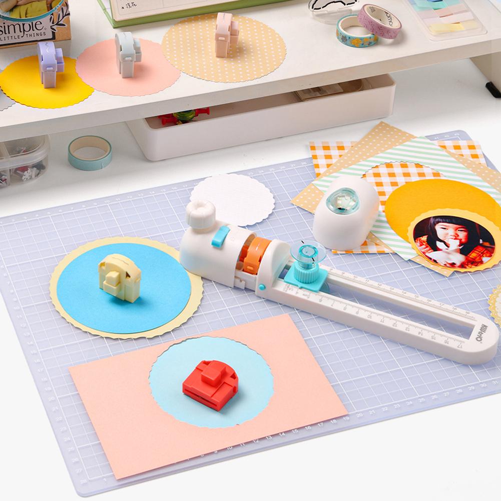 Paper Circle Cutter,Adjustable Circle Paper Cutter Tool,Easy Precise Circular Cut Diy Craft Cutting Tool For Circular Paper Cuts