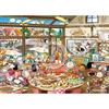 Epoch 500-Piece Jigsaw Puzzle PEANUTS Beagle Bakery (38×53cm) 06-709s with Glue, Spatula, and Point 