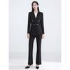 Women's High-Waist Stretch Flared Dress Pants
