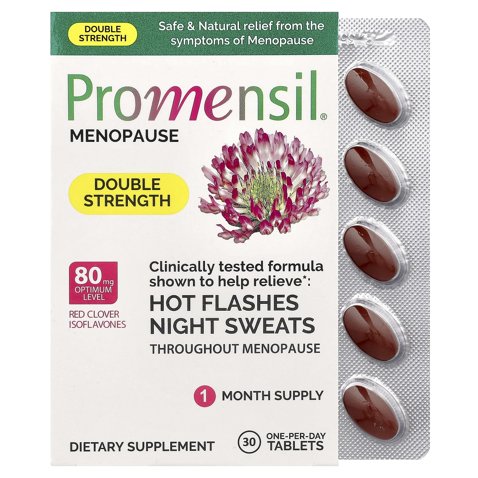 

Menopause, Double Strength, 30 Tablets