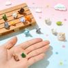 15 Animal Zodiac Cute Small Miniature Miniature Landscape Garden Planter Creative Small Perfect Gift Figurines, Ornaments, Resin, Animals, Figurines,