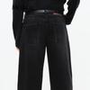 MO&Co. Women's Cropped Low-Waist Denim Jeans