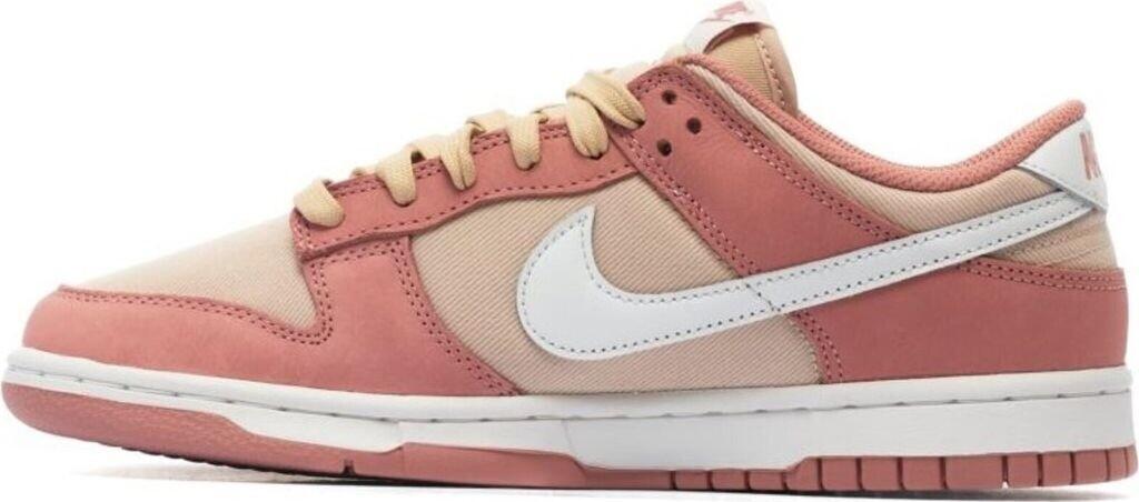 

Кроссовки Nike Dunk Low Retro Premium (FB8895-601) розовый/бежевый/белый 44