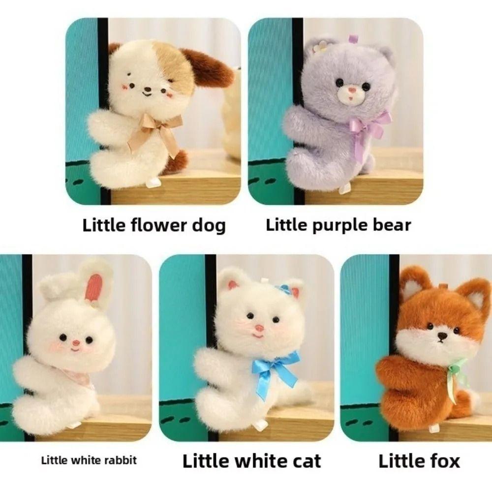 Hug Shape Rabbit Plush Stuffed Toys Simulation Plush Doll Computer Clip  Birthday Parties