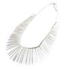 Les Trésors De Lily [J7957] - Silver 'Kilimanjaro' Necklace