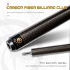 OKHEALING Mafsallı Karbon Fiber Bilardo İstakası Uçlu Gümüş 58 inç 19-20oz 1/2 12.4mm (Oyun İpucu) (Sarı İplik)