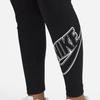 Nike Pantalones Deportivos de Punto Slim Fit con Estampado de Logotipo Grande para Niños Pantalones para Niños Negro DN1853-010