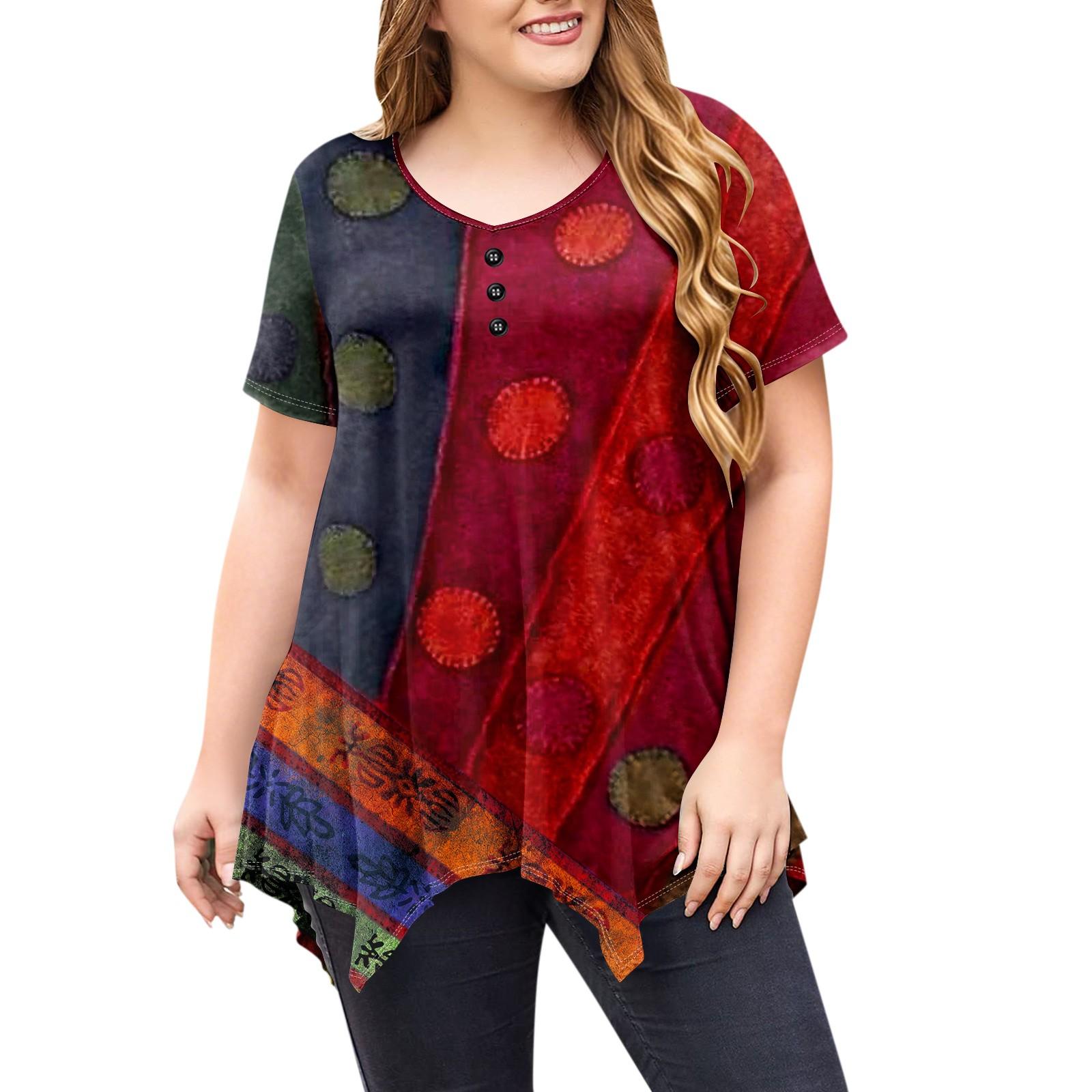 

Женский круглый вырез St. Двусторонний топ с длинными рукавами и принтом ко Дню Святого Патрика XL винный