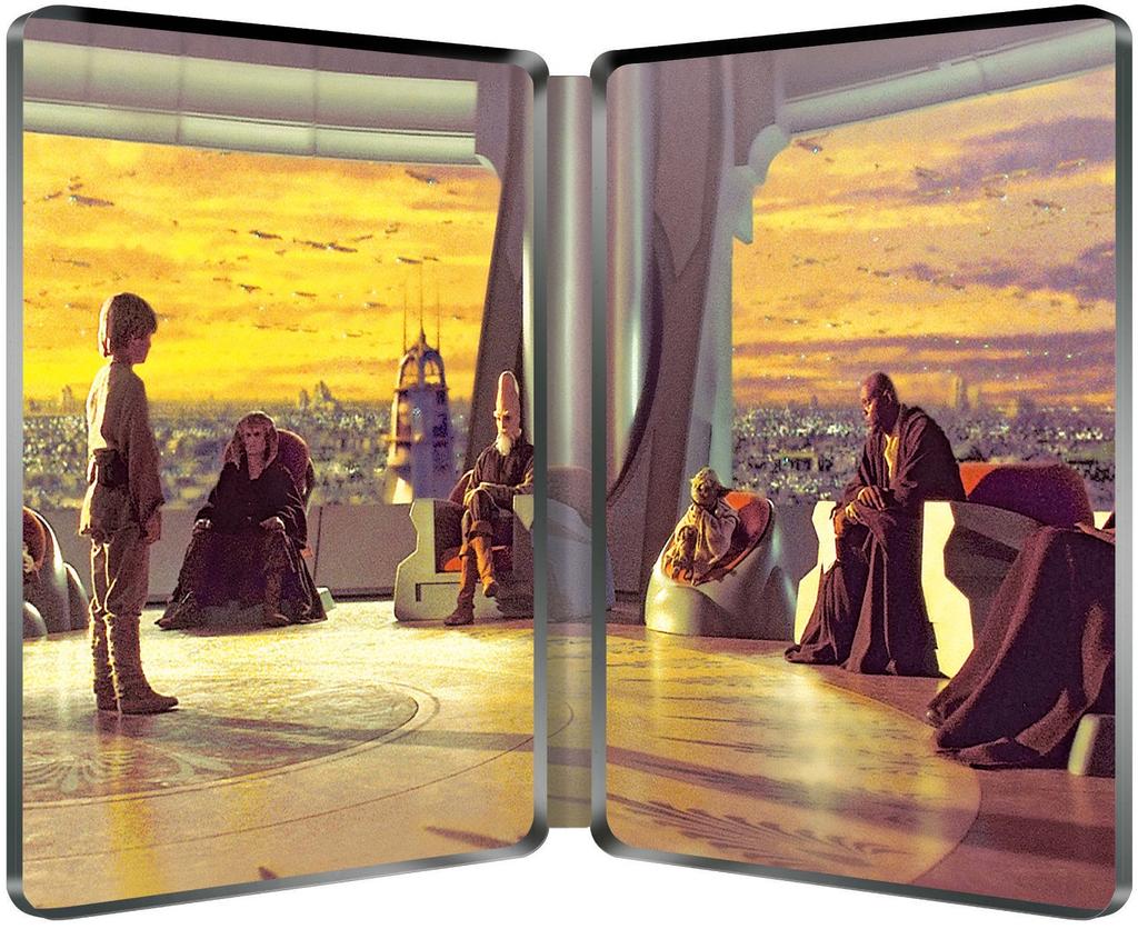 Star Wars Episode The Phantom Menace Steelbook Edition I [Blu-ray]