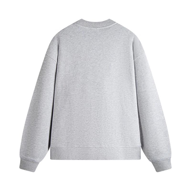 NVG·YOUNG Women's Pure Cotton Casual Drop-Shoulder Sweatshirt