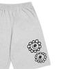 GRAVER [Unisex] Sunflower Drawing Bermuda Training Shorts_Gray