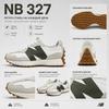 New Balance 327 Oatmeal Oak Green Sneakers Unisex Kremowe Moonbeam Off-White MS327ASN