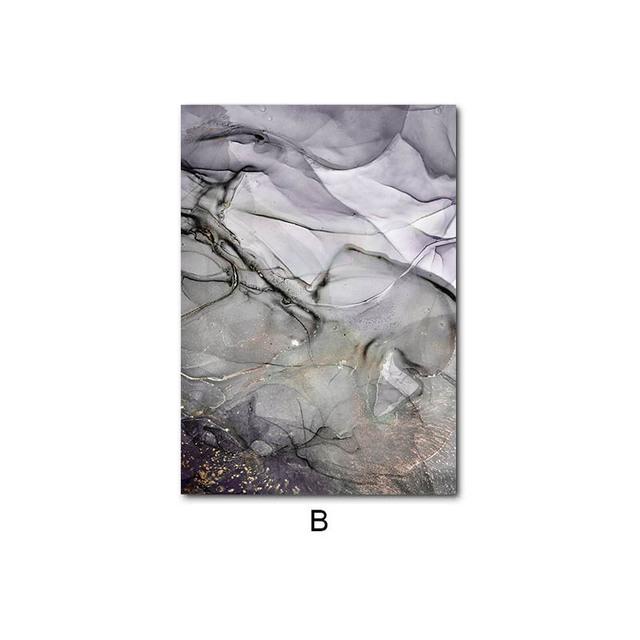 Marble Texture Pattern Canvas Poster Print Luxury Abstract Art Painting Simplicity Home Decor Contemporary Wall Picture Moder