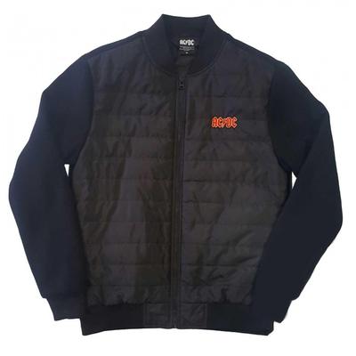 AC/DC Unisex Yetişkin Logolu Dolgulu Ceket