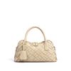 2025 Single Shoulder Bowling Leather Women's Bag New Hand Woven Underarm Bag Commuter Large Capacity Crossbody Bag