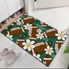 American football Printed Carpet, for Office Chair Living Room Bedroom Kitchen Room Decor Gifts.