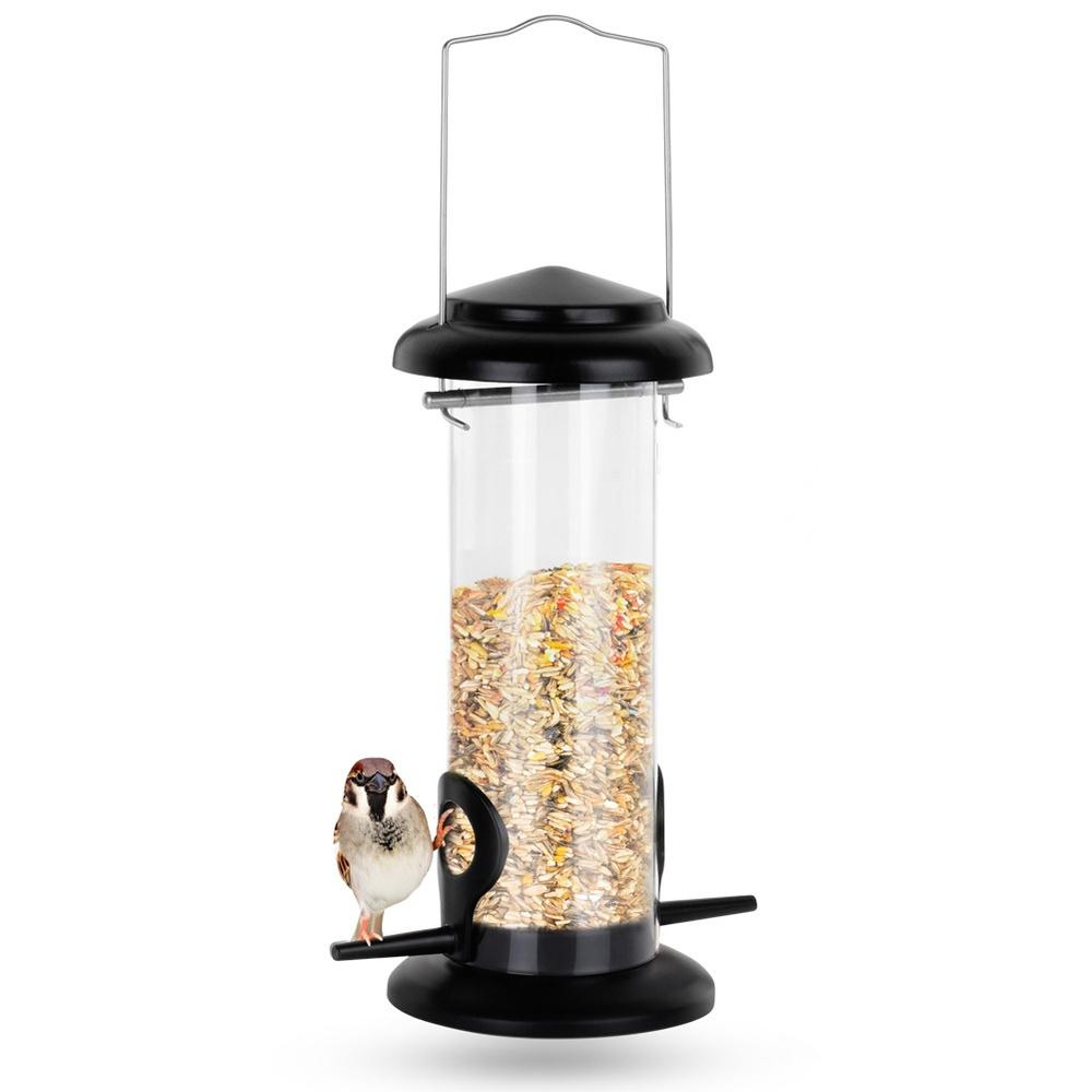 Hanging Bird Feeder, Grain Feed Box, Balcony, Garden Terrace