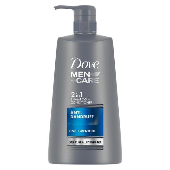 DOVE Men+Care Anti Dandruff 2in1 Shampoo+Conditioner, 650 Ml