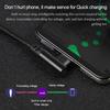 65W Nylon Braided Right-Angle Data Cable, Dual Type-C, PD Fast Charging 60W 3A for Mobile and Gaming Devices