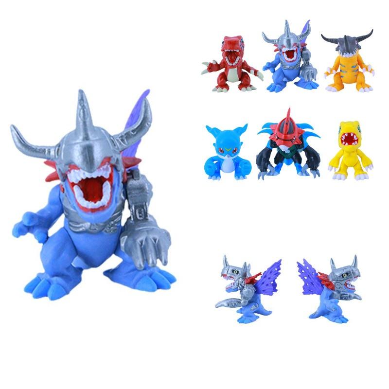 Cute And Adorable Digital Monster Pvc Toys For Display