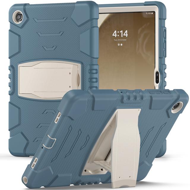 

Case For Galaxy Tab A11 A9 Plus S6 Lite A8 A7 S5E SM-X230 X210 P620 P613 P610 X200 205 T500 T720 Stand Cover For A 10.1 T510 515 A9 Plus SM-X210 X216 волошка синій колір