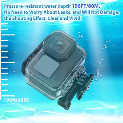 For GoPro Hero 12 11 10 9 Underwater Waterproof Housing Case Diving Protect Case