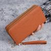 Women's 2024 Large Capacity Double Zipper Clutch Wallet - Multifunctional Phone and Coin Storage