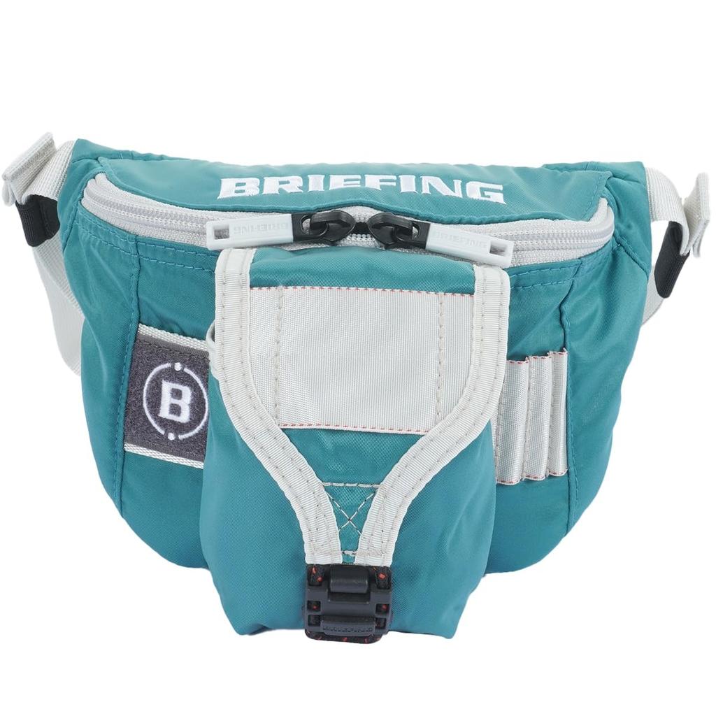 [Briefing] Round Bag ROUND WAIST POUCH ECO TWILL P. Green 664