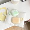 Cute Chic Macaron Series Colore Smudging Matte Earphone Protective Case Cover For AirPods 1 2 3 4 Pro Pro2 Pro3