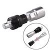 Bike Crank Extractor Puller Bottom Bracket Remover with 16mm Spanner Wrench Bicycle Crank Removal