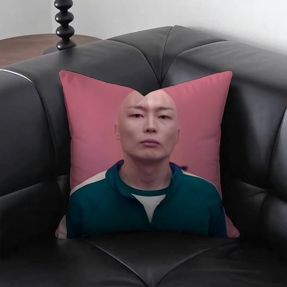 SSqsuids GGames Pillow Case Fashion Square Pillowcase Bedroom Sofa Room Ins Decoration Leisure