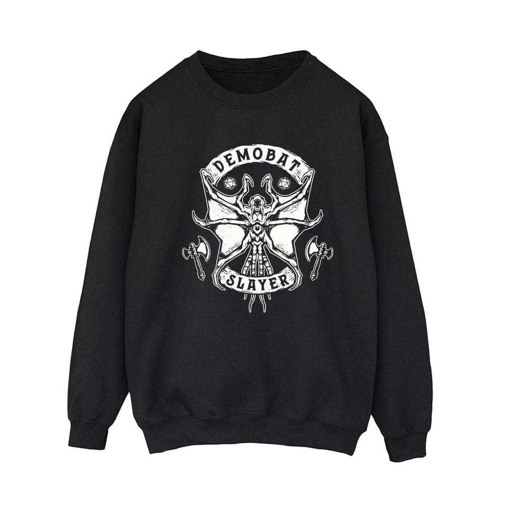 Netflix Womens/Ladies Stranger Things Demobat Slayer Sweatshirt