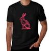 The National Quot Pink Rabbits Quot T-Shirt Anime T Shirts for Man T Shirt Men 100% Cotton Luxury Brand T-Shirt