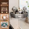 Suction Cup Bathroom Corner Shelf