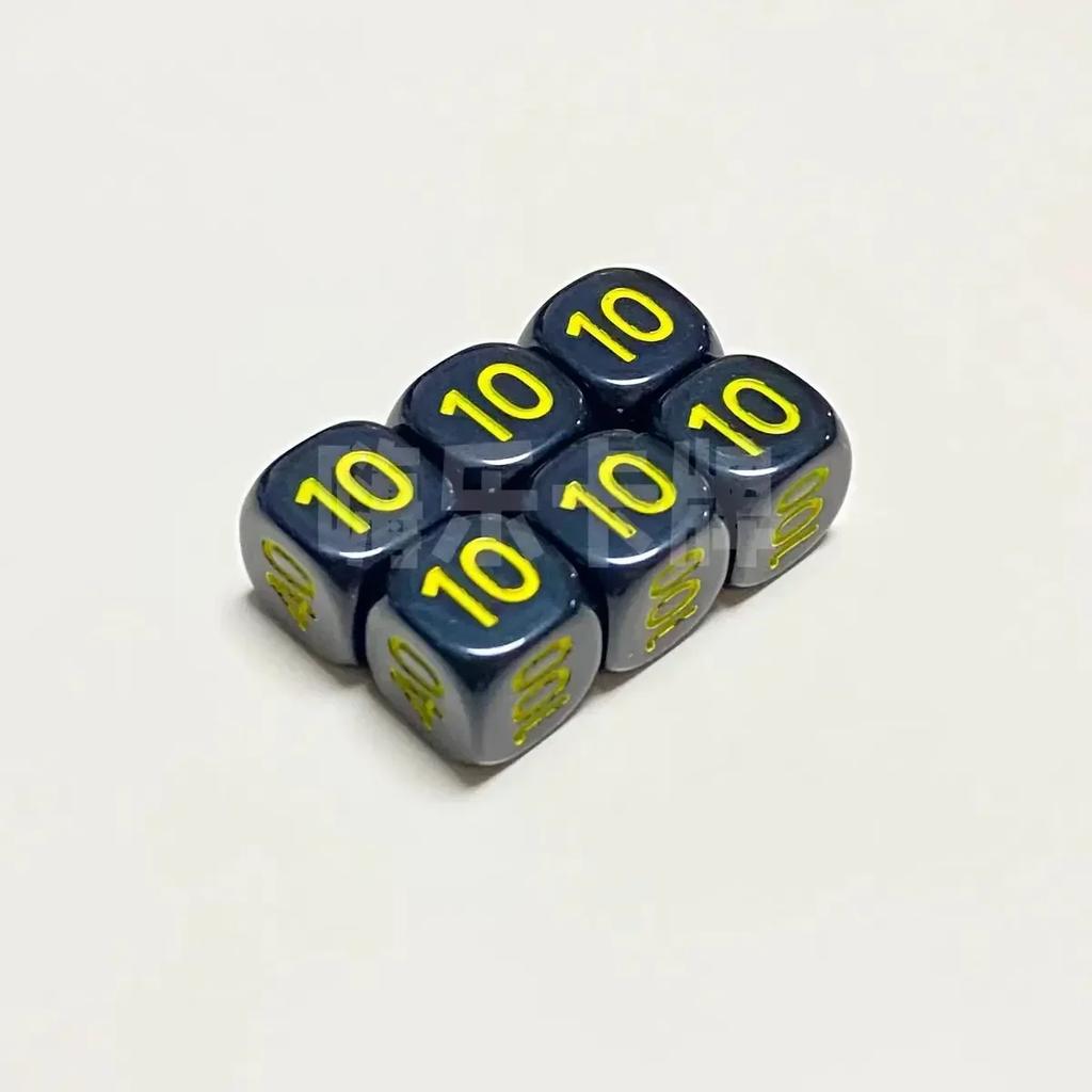 5/set Dice PTCG Match Scoring Damage Counter Pikachu Eternatus Zacian DiceDamage Indicator Roleplaying Game Dice No.35