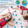 24Pcs  Stress Balls Mini  Stress Balls  World Map Foam Ball For Kids Adults Games Education Stress Relief Home Of