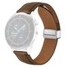 For Samsung Galaxy Watch3 45mm Huawei Watch GT 4 46mm Leather Strap 22mm Magnetic Watch Band