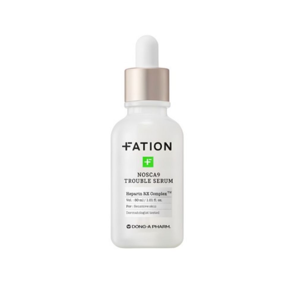 FATION Nosca9 Trouble Serum 30ml [Calming] & [Skin Barrier] Repair for Sensitive Skin