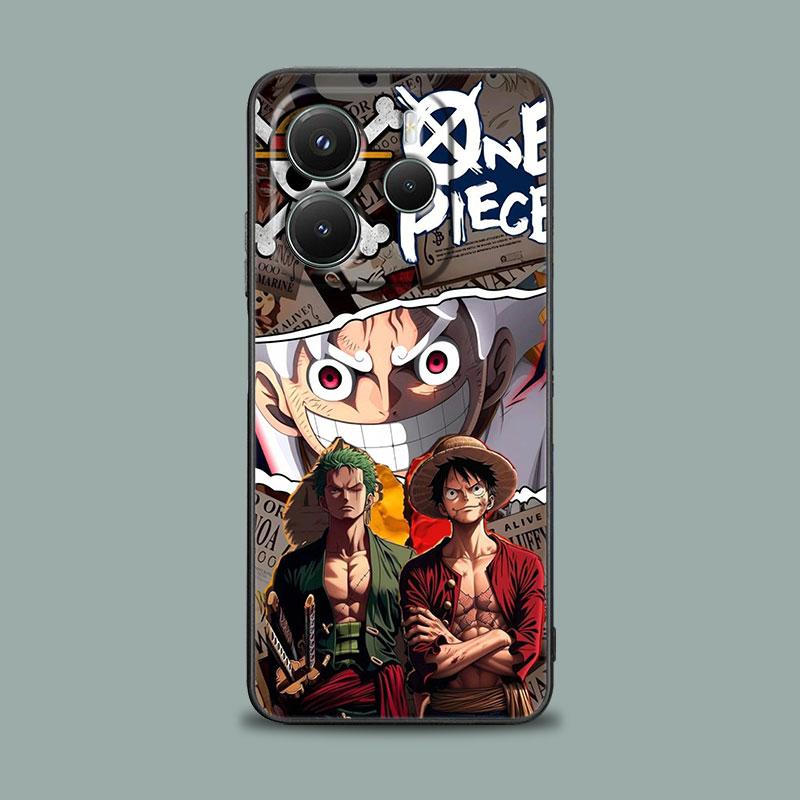 Soft Case For Xiaomi Redmi Note 15 14 13 12 11 10 Pro Plus For Redmi 15C 15 14C 13C 12C Phone Cover Luffy Zoro Anime One Pieces