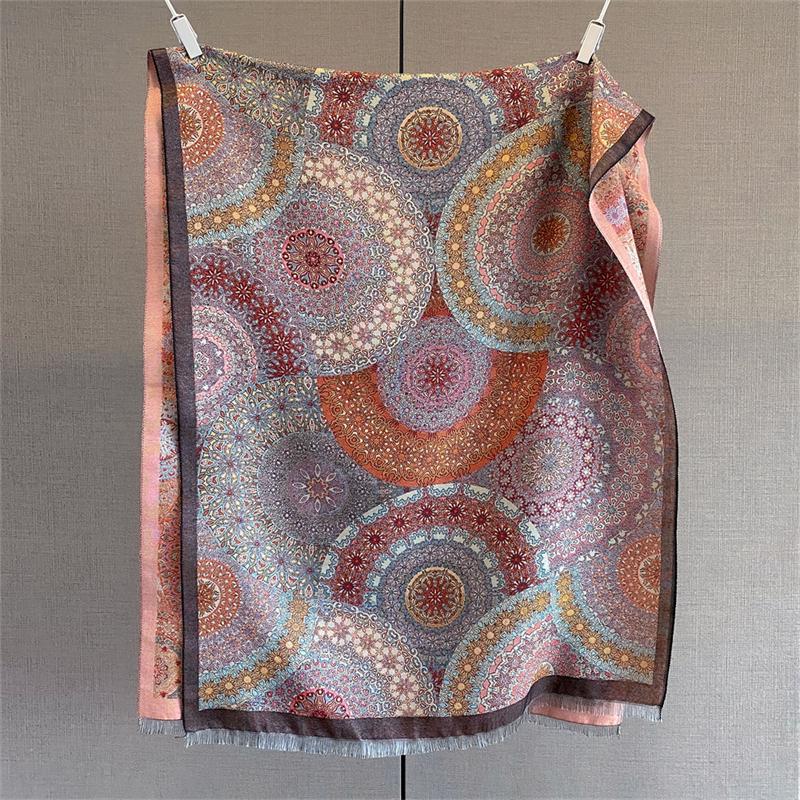 

Новый Роскошный Зимний Теплый Женский Шарф Имитация Кашемира Утолщенная Шаль Пашмина Шарфы Женский Платок Одеяло Фуляр 70x185cm