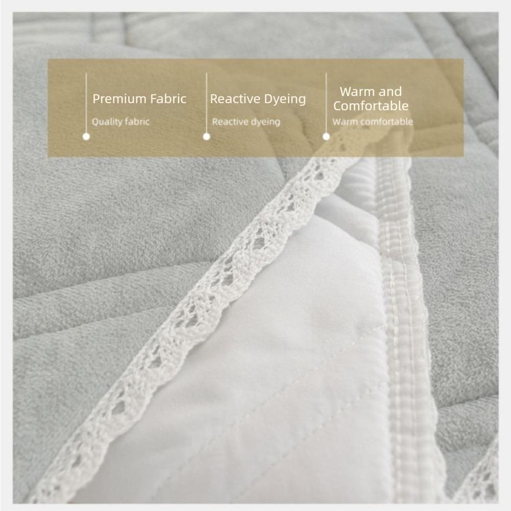 Solid Color Bed Headboard Cover Thickned Velvet Washable Bed Head Cover All-inclusive Dustproof Headboard Protector Household