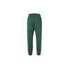 UNIQLO Solid Color Ribbed Cuffed Knit Sports Pants Unisex bottoms Dark-Green 455409-58