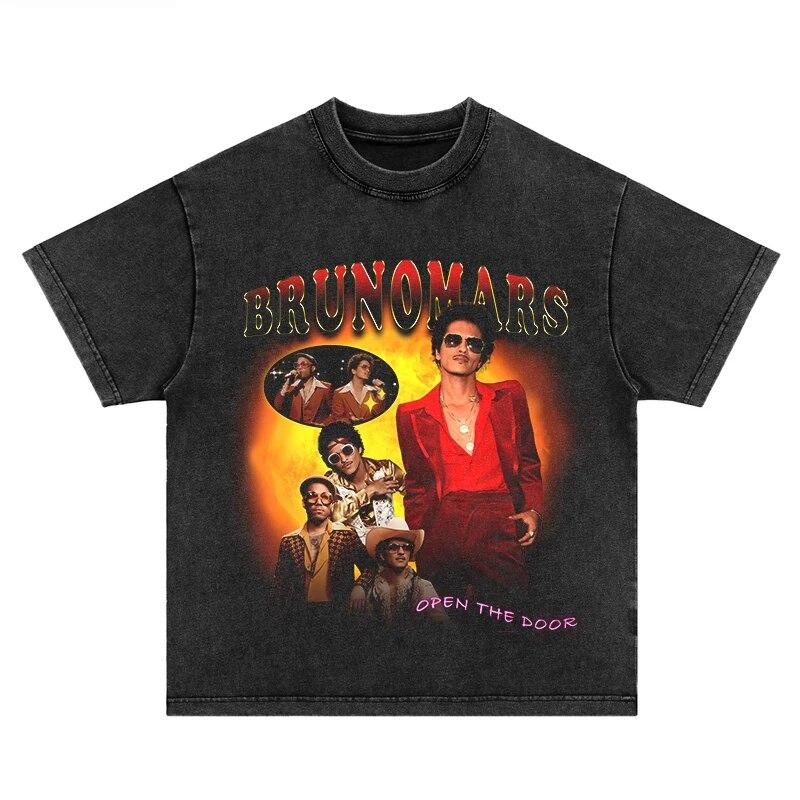 

Men Hip Hop Streetwear Tshirt Oversize Vintage Men Singer Graphic Printed T-Shirt Harajuku Black White Tshirt Cotton Tops Tees