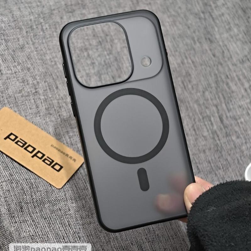 Case For OPPO Find X9 Pro Find X9S Case Simple Magnetic For MagSafe Acrylic Matte Transparent Skin Feel Silicone Phone Cover