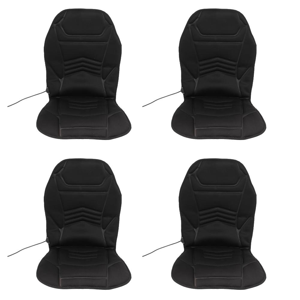 5-1PC Heated Car Seat Cover Auto Temperature Control Universal Car Seat Heater Fast Heating Pad Cushion Winter Warm Protector