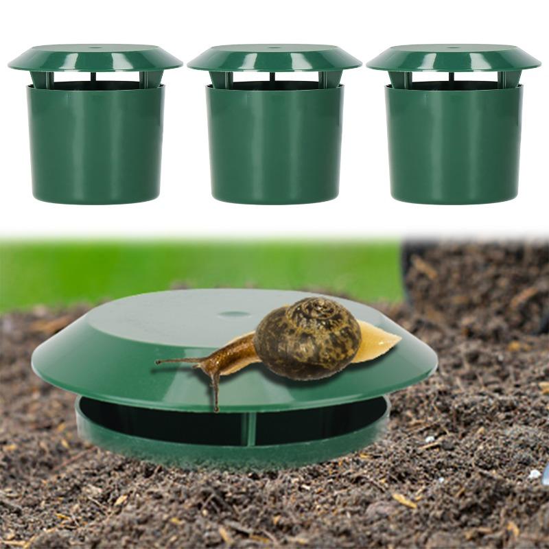 10/1x Snail Cage Slug House Snail Trap Catcher Animal Pest Repeller Garden Farm Protector Eco-friendly Gardening Accessories