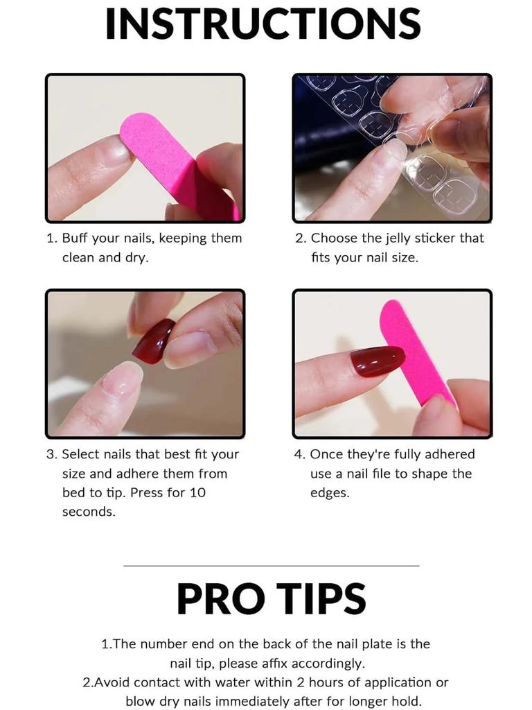 24PCS-Gradient Color Manicure Peach Design Oxed Love Peach Bow Color Changing with the Sun light 3D Wearing Nail