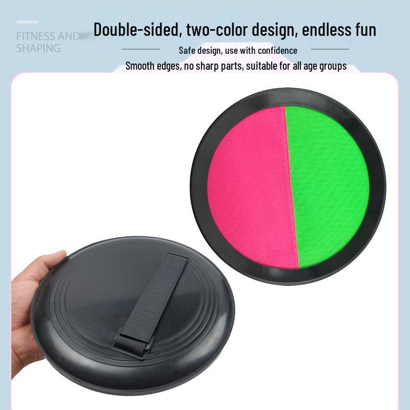 Sticky Ball Toss Disc for Kids - Outdoor Target Game & Dodgeball